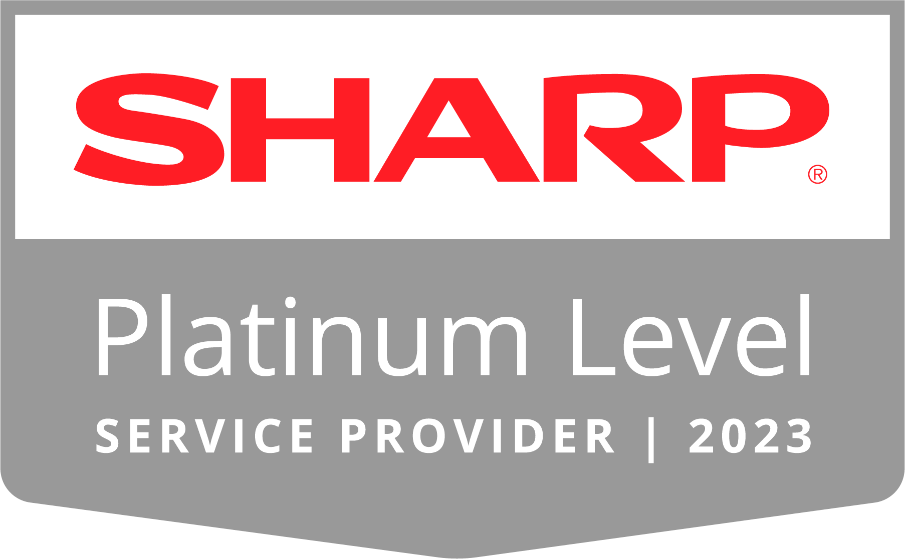 Sharp Platinum Level Service Provider 